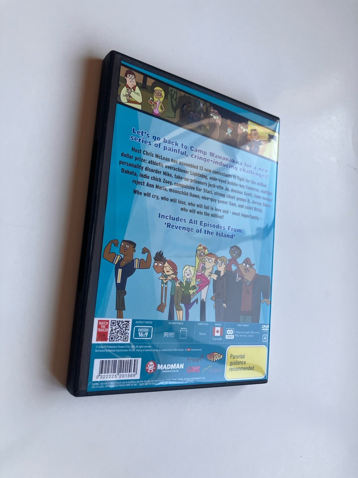 Total Drama: Revenge On The Island (Complete Season) TV Series – 2-DVD Set