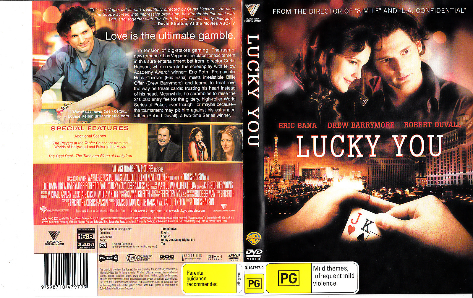 Lucky You-2007-[Eric Bana]-Village Roadshow Pictures-Movie VRP-DVD
