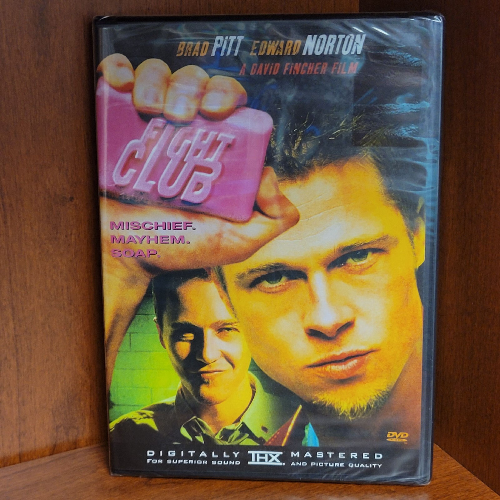 Fight Club (DVD, 1999) ~ BRAD PITT, EDWARD NORTON ~ Brand NEW Sealed