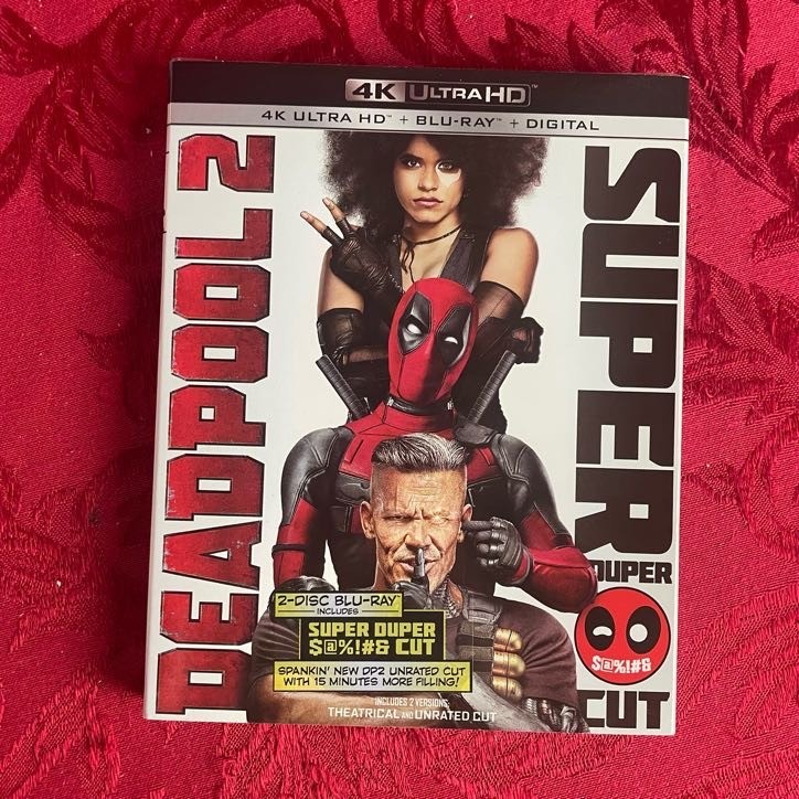 DEADPOOL 2 + DEADPOOL & WOLVERINE (4KUHD + Blu-ray) Marvel, Ryan Reynolds