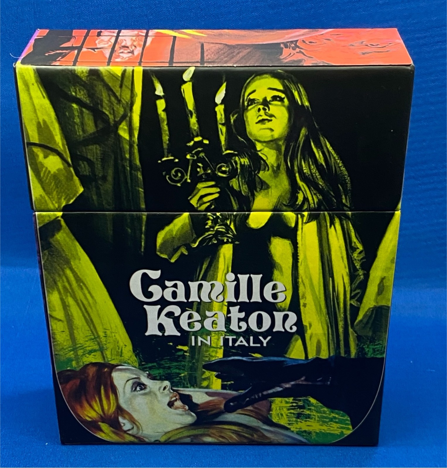 Camille Keaton in Italy Blu-ray Box Set (Vinegar Syndrome) NEW