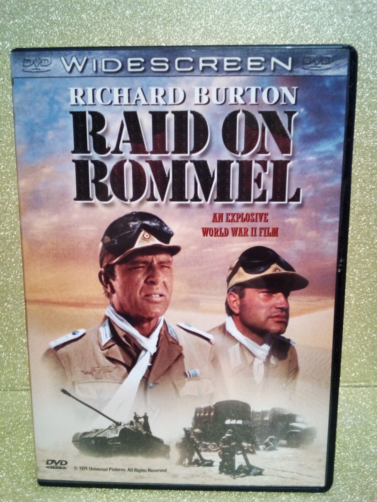 (1-710) “RAID ON ROMMEL” DVD / PRE-WATCHED / WIDESCREEN / 1971 / RICHARD BURTON