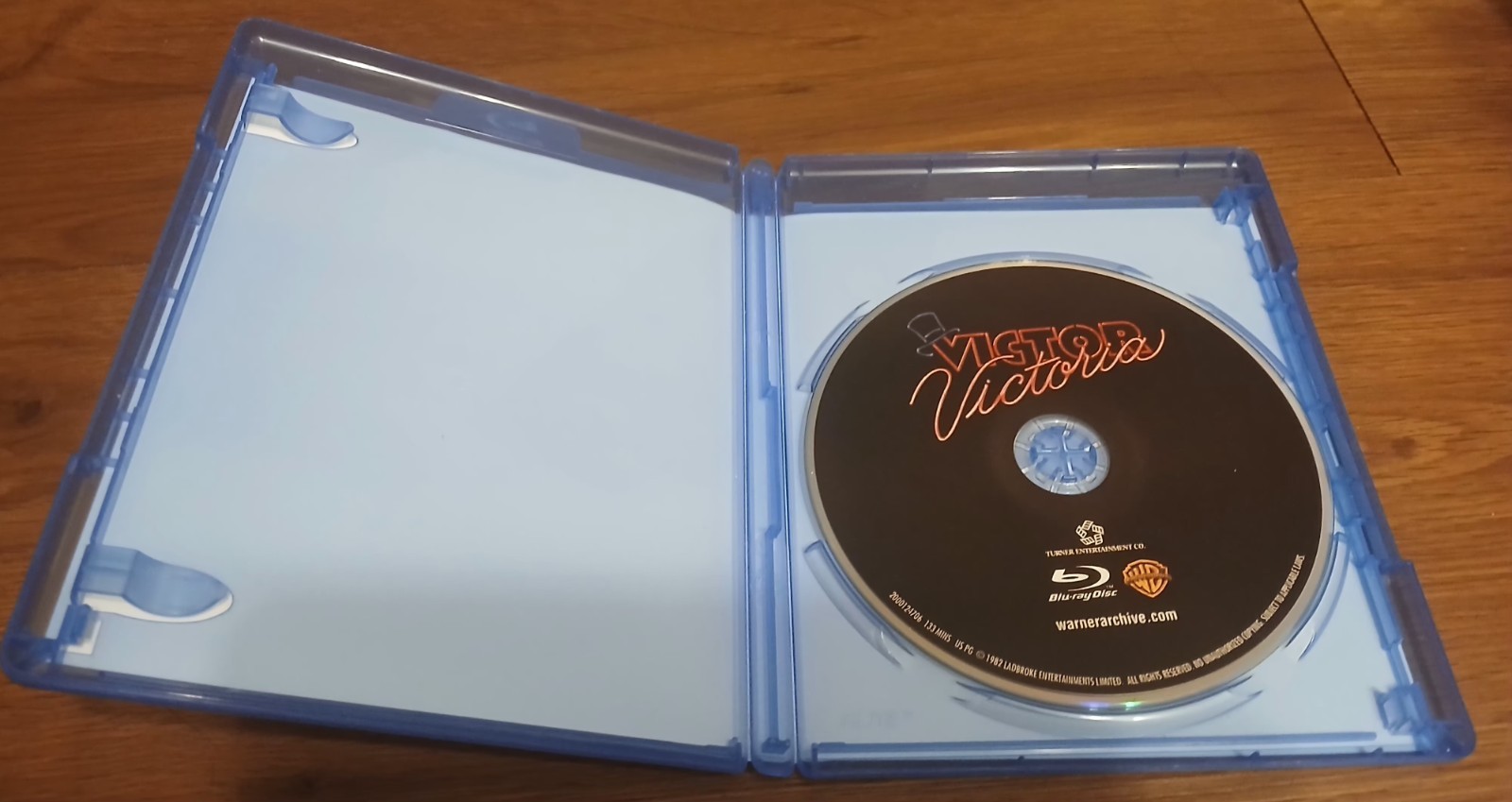 Victor Victoria (Blu-ray, 1982) Warner Archive Julie Andrews