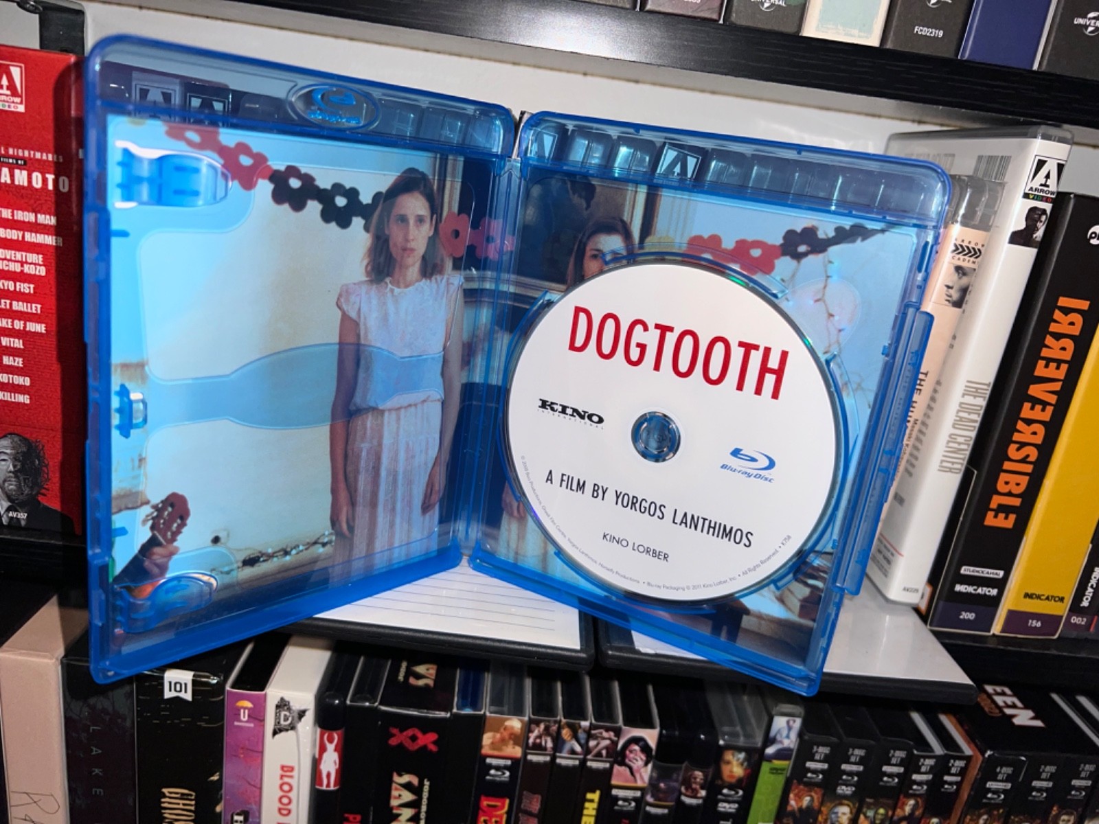 Dogtooth (Blu-ray Disc, 2011) Lanthimos Kino Lorber Out Of Print OOP Slipcover