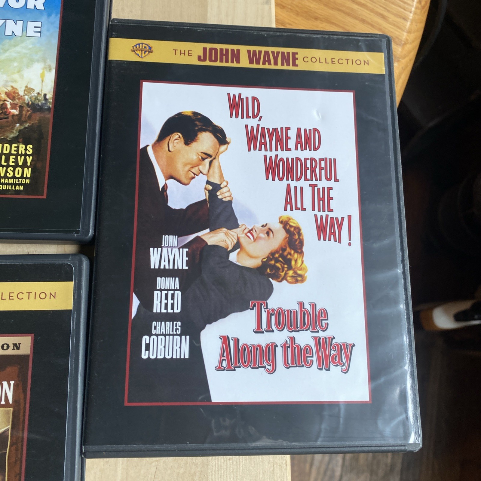 Lot of 9 – John Wayne Classic Films DVD’s – WB John Wayne Collection – Nice