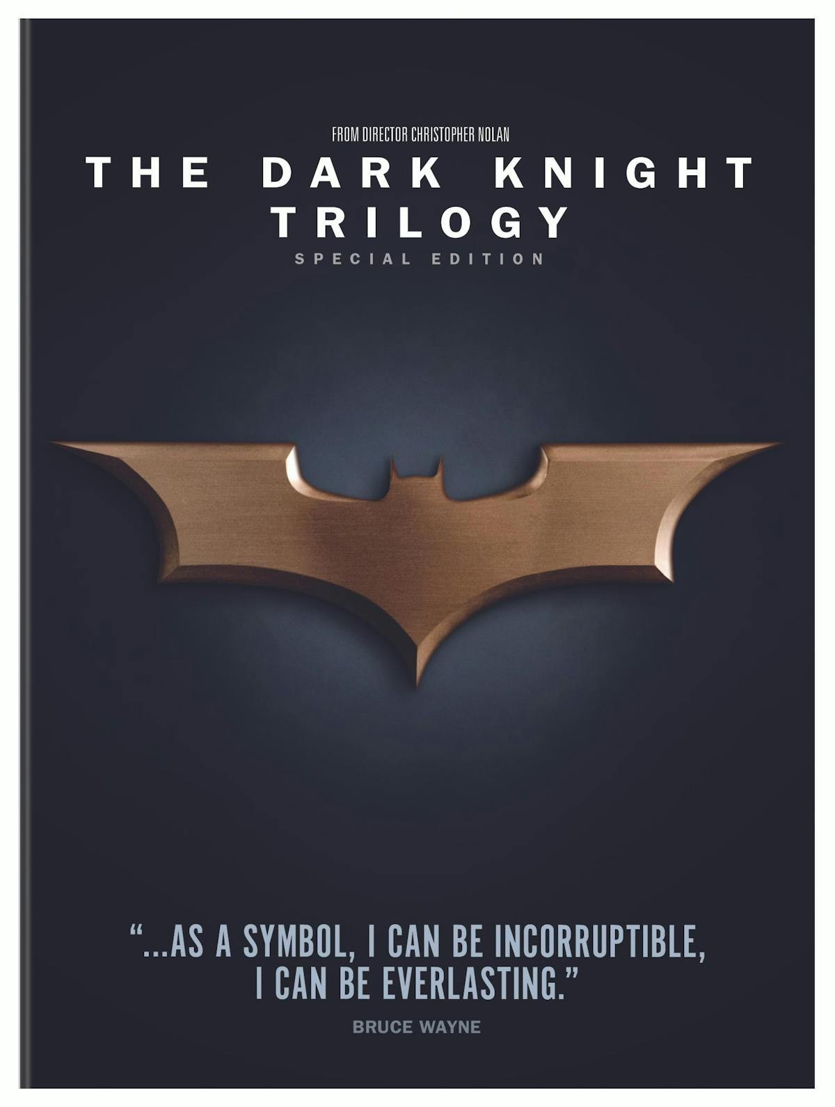 The Dark Knight Trilogy DVD Christian Bale NEW