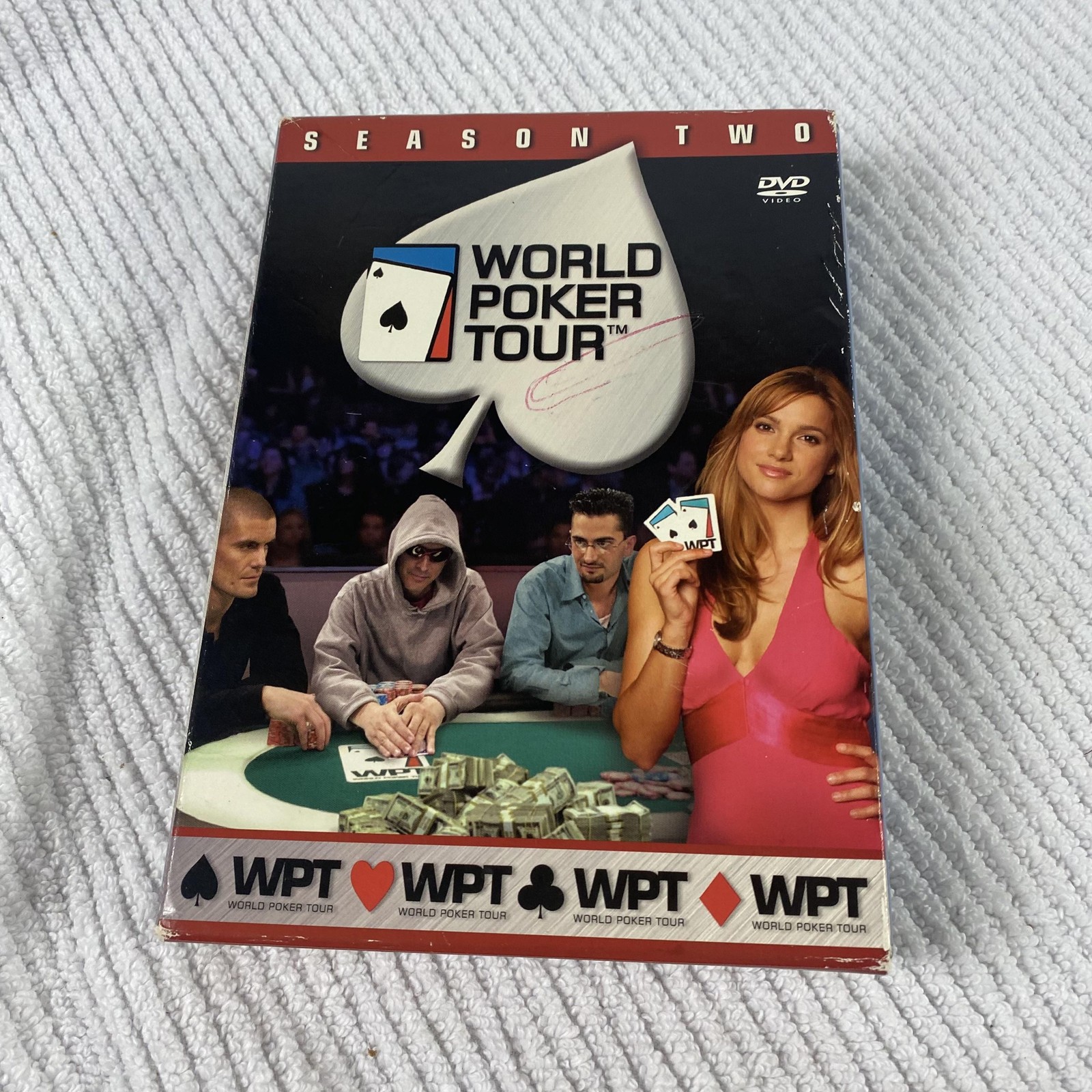 World Poker Tour Season Two DVD 8-Disc Set Shout Factory NTSC TV-14 Poker