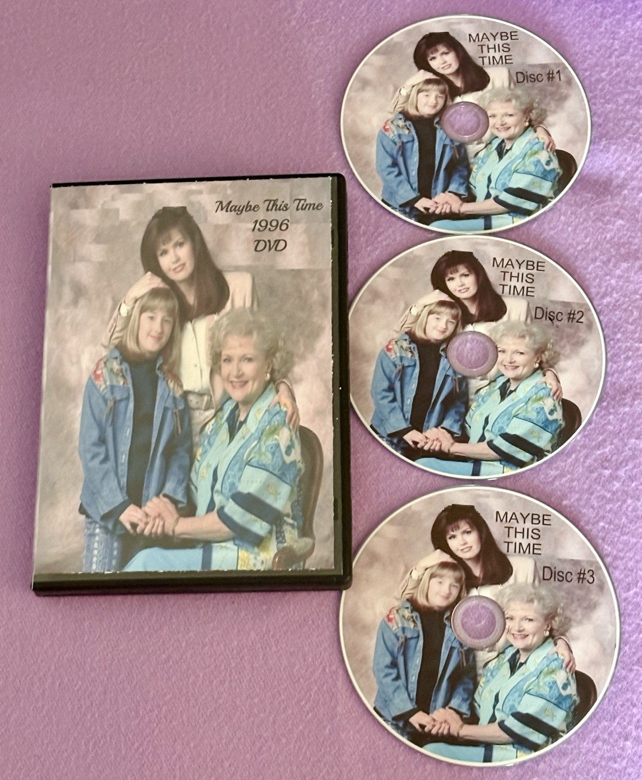 DVD -Marie Osmond Betty White 1996 ‘ Maybe This Time’ Tv 14 Shows- Osmonds -READ