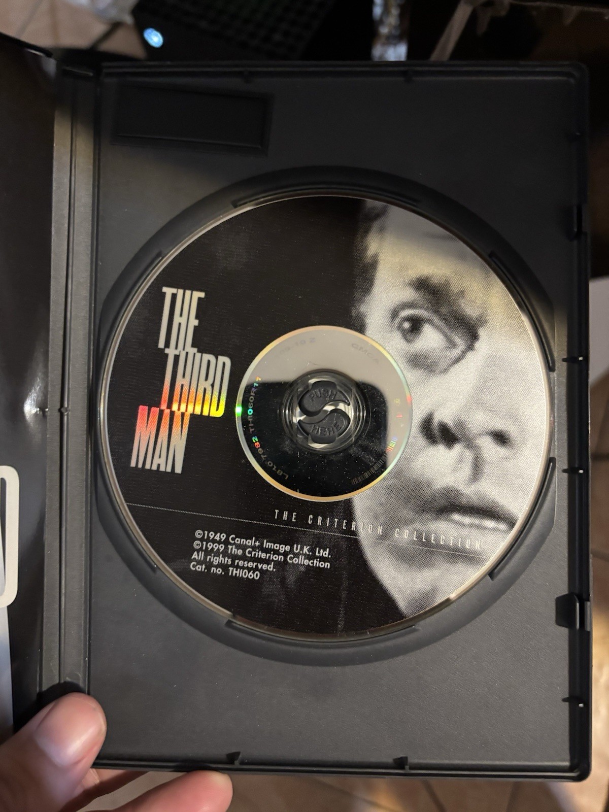 The Third Man (DVD, 1999, Criterion Collection) *Complete W/Intro* Nice Disc