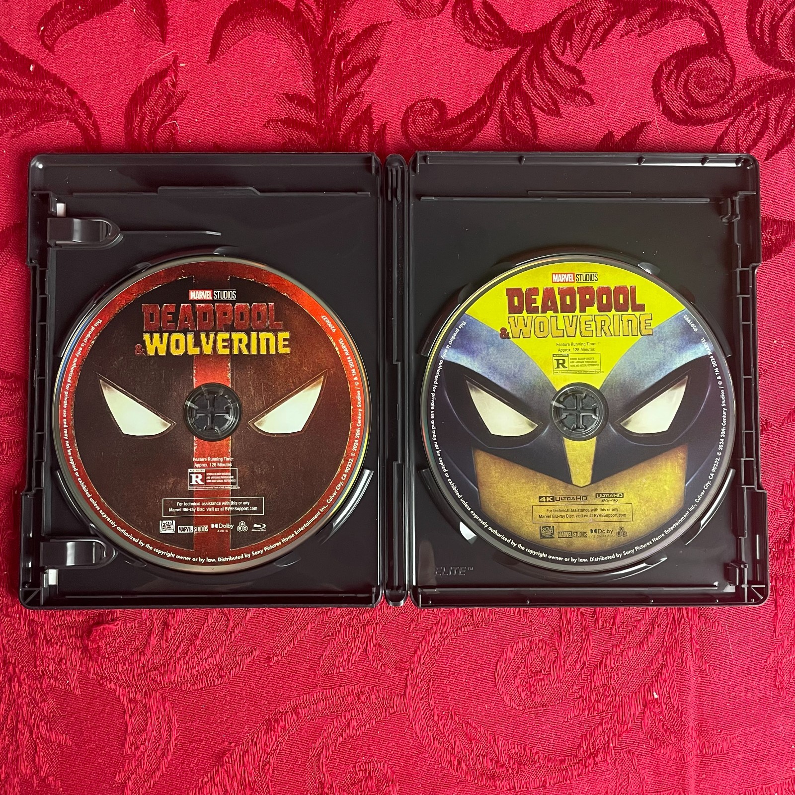 DEADPOOL 2 + DEADPOOL & WOLVERINE (4KUHD + Blu-ray) Marvel, Ryan Reynolds