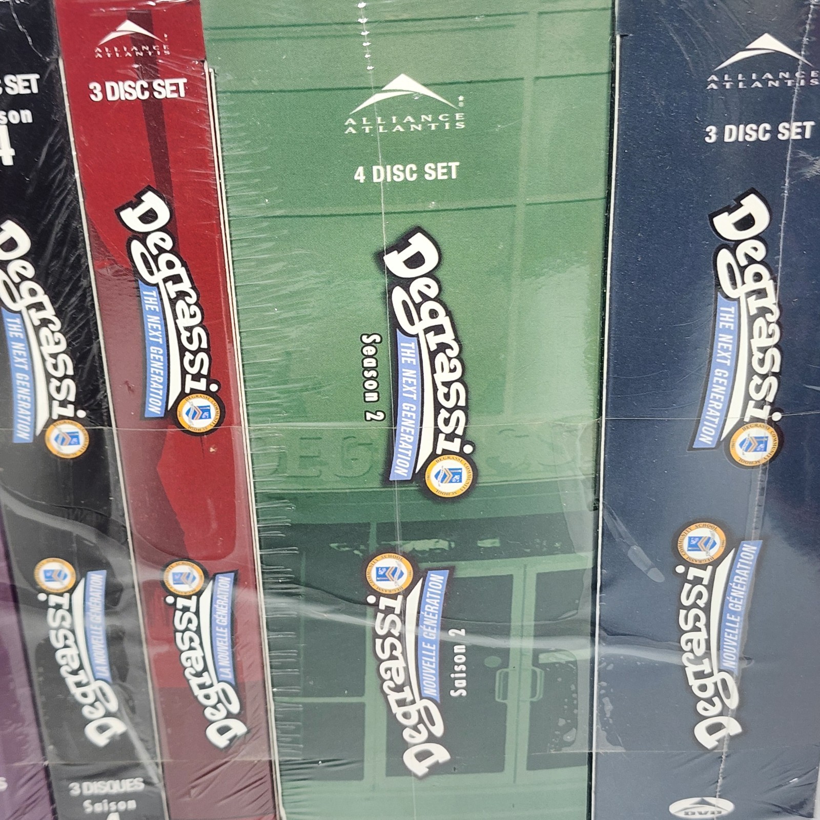 Degrassi The Next Generation Near Complete Series DVD Box Lot Seasons 1-10