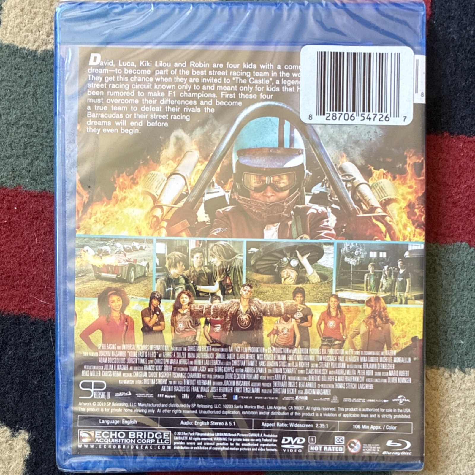 Echo Bridge Young Fast & Fierce Blu-ray + DVD Combo Pack Dennis Gansel Action