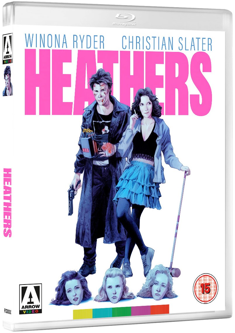 Heathers (Blu-ray) Patrick Labyorteaux Glenn Shadix Kim Walker (UK IMPORT)