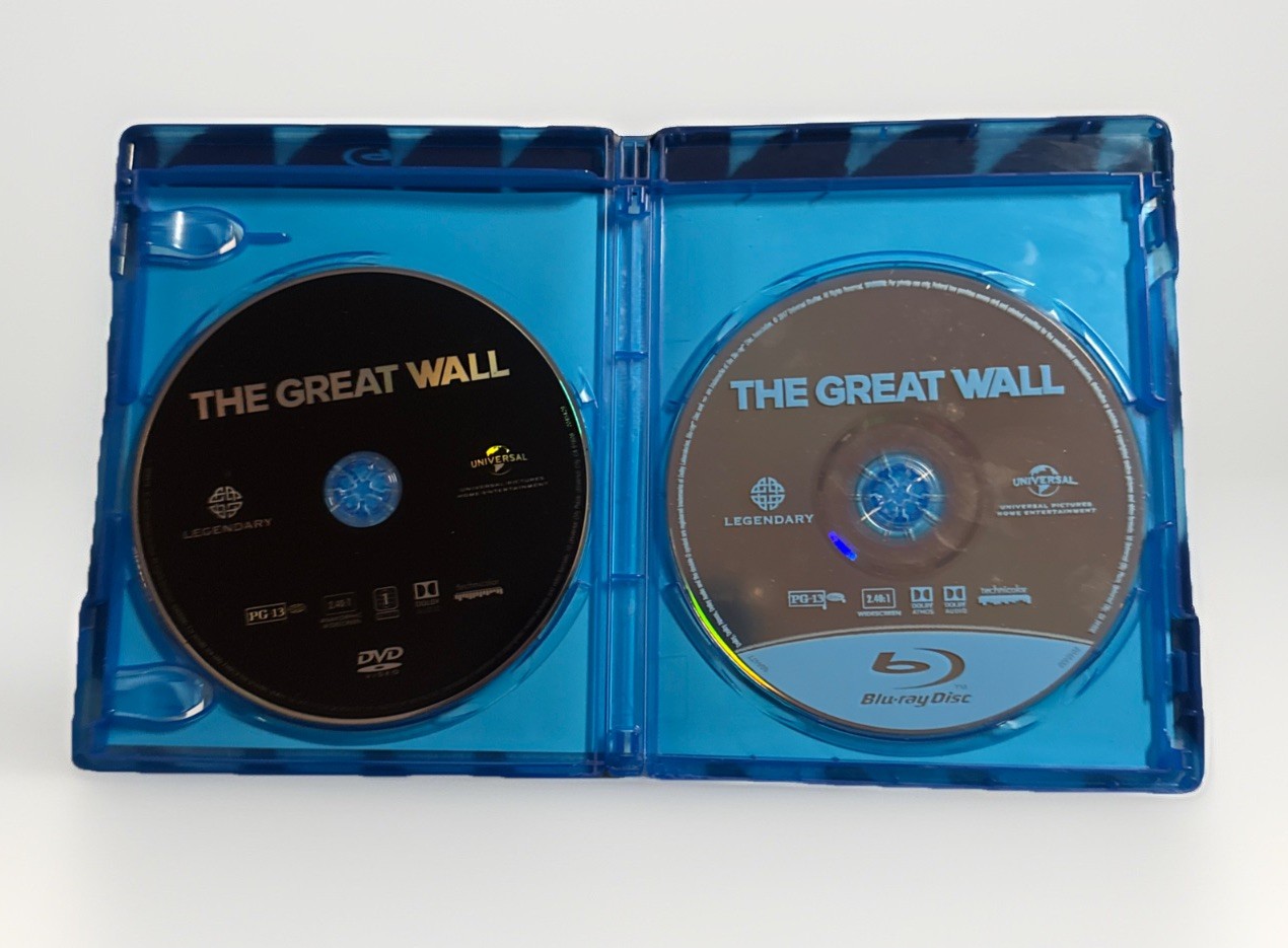 The Great Wall (Blu-Ray + DVD)/Free Shipping