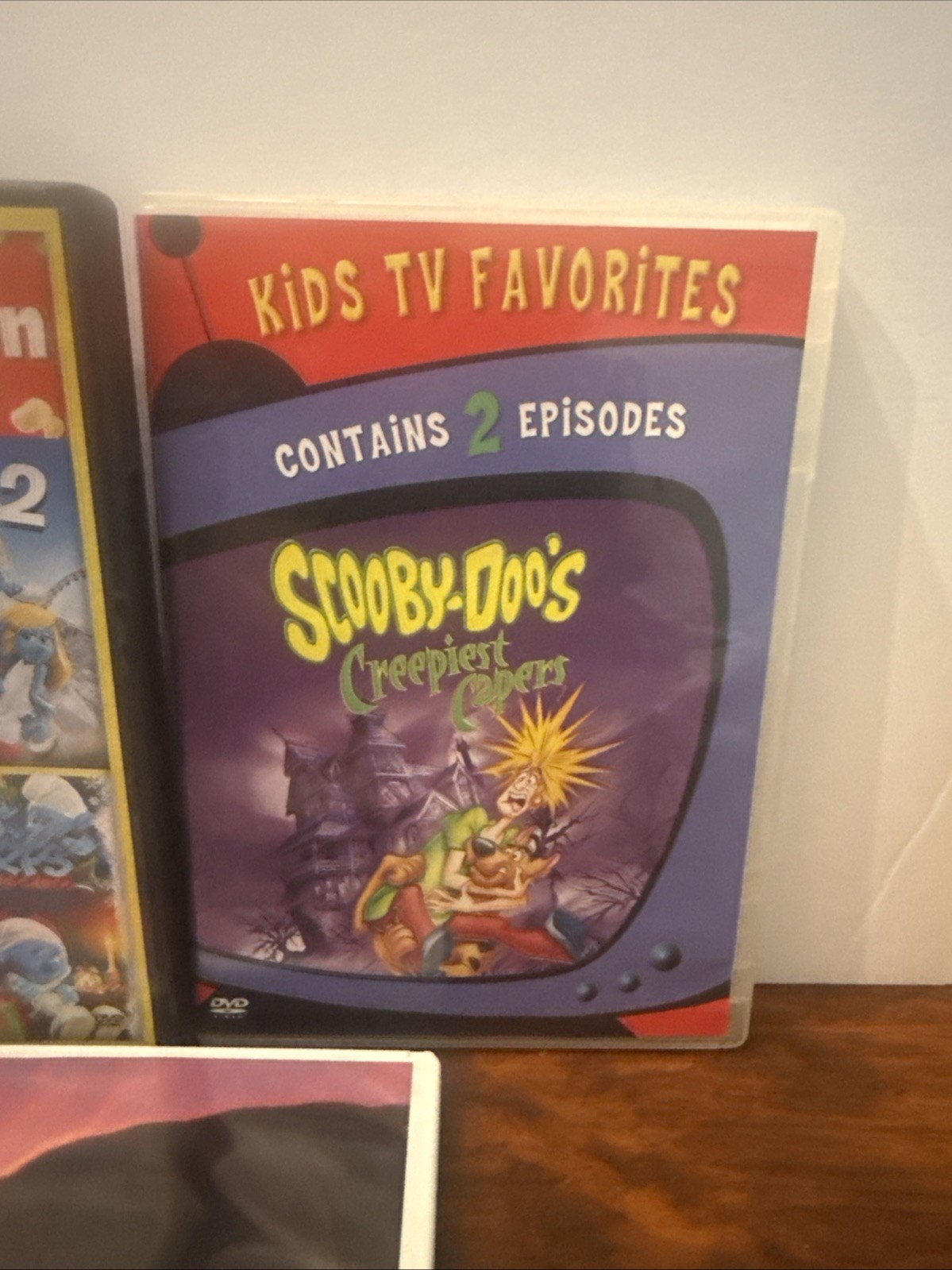 Kids Children’s DVD Lot (5) – Hook Smurfs Scooby Doo Spirit PJ Mask Animation