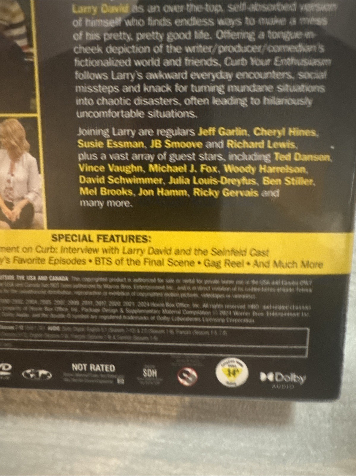 Curb Your Enthusiasm: the Complete Series (DVD) New Sealed HBO Series