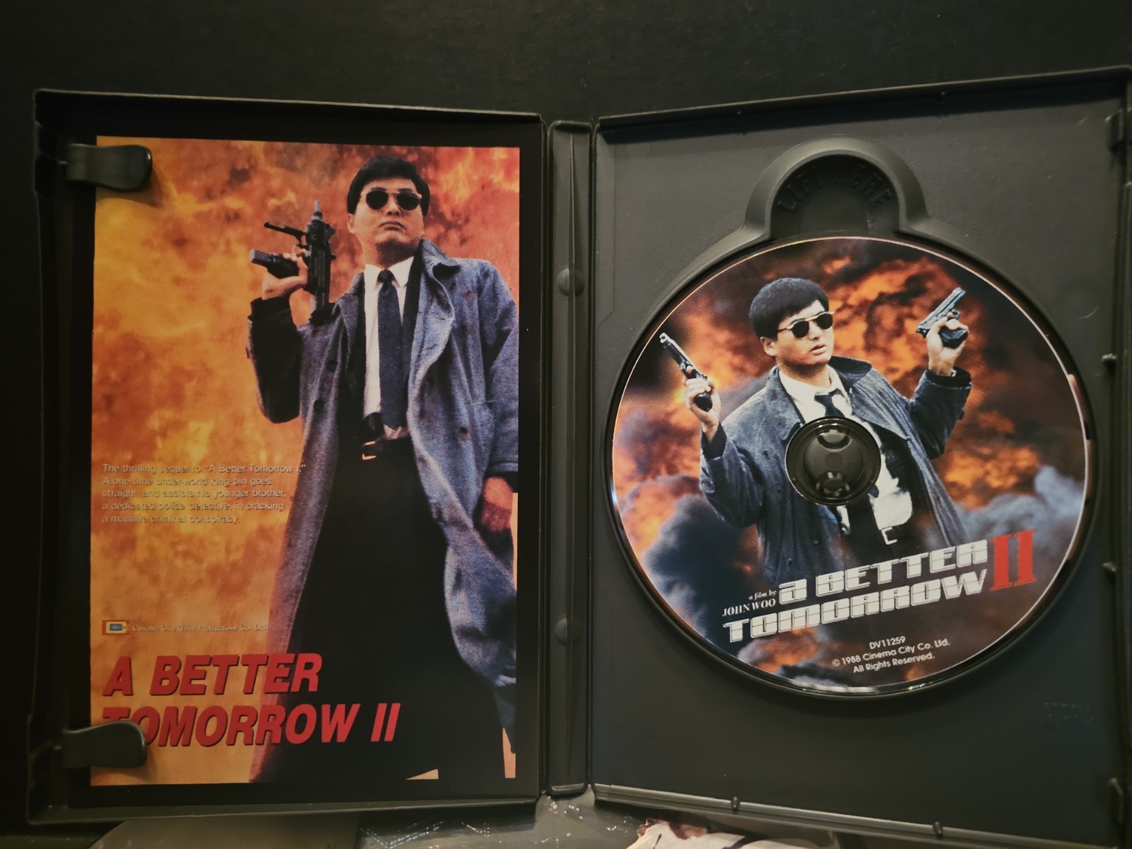 OOP DVD Lot of 4 Better Tomorrow 1 & 2 Hard Boiled Killer John Woo Chow Yun-Fat