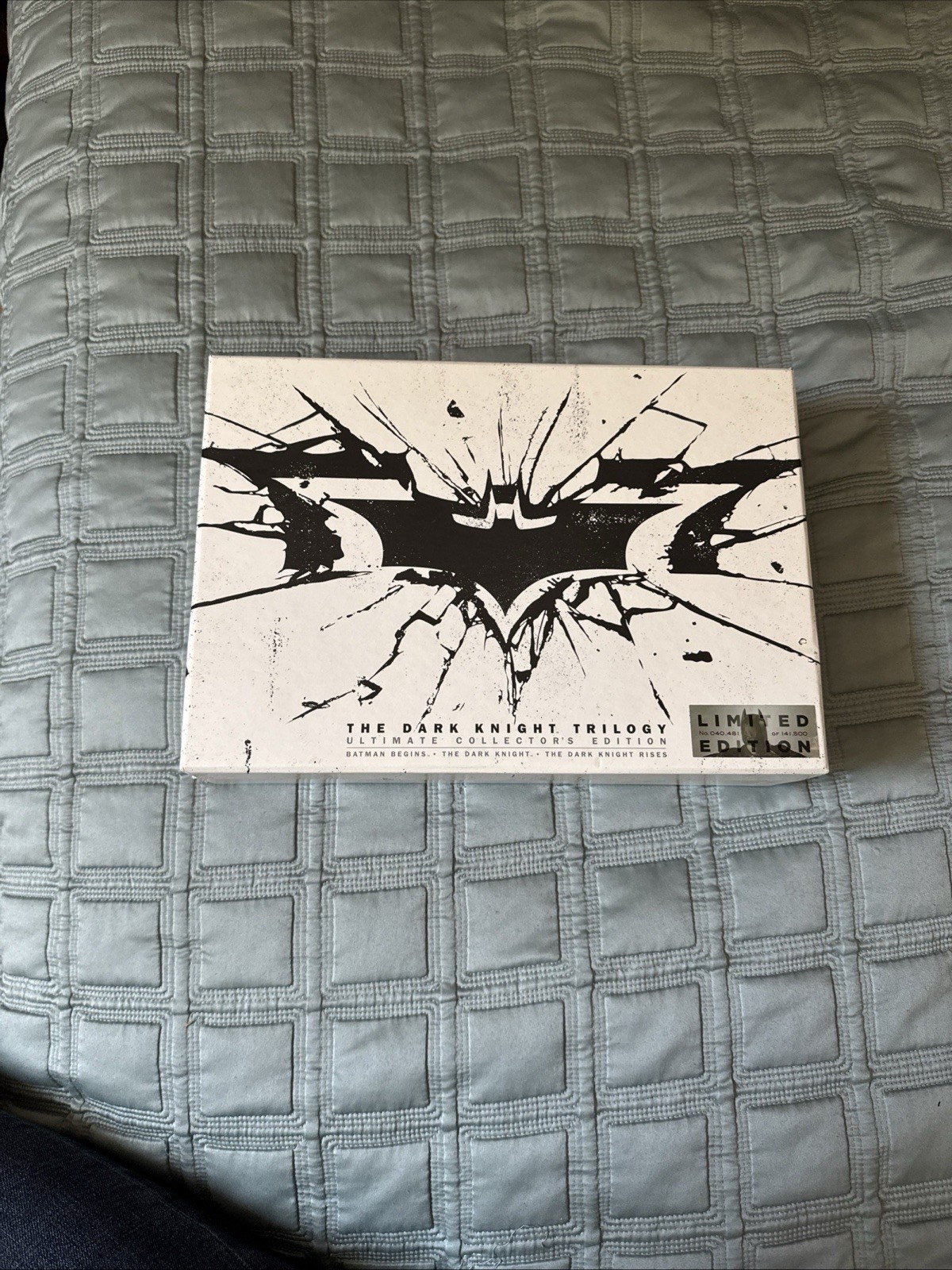 *No Toys* The Dark Knight Trilogy Ultimate Collector’s Edition Blu-Ray Numbered