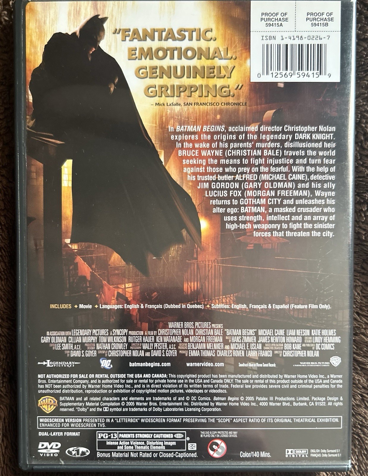 The Dark Knight Trilogy 🦇 Blu-ray + DVD 🤡 ***PRISTINE CONDITION!***