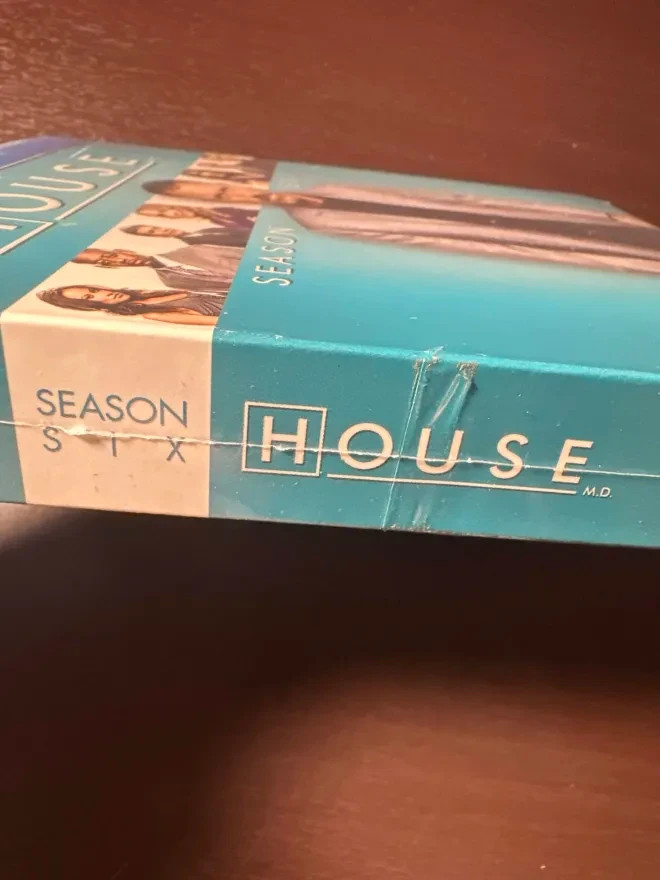 House MD Season Six 6 Blu-ray New Sealed Hugh Laurie TV Medical Drama 5 Disc Set
