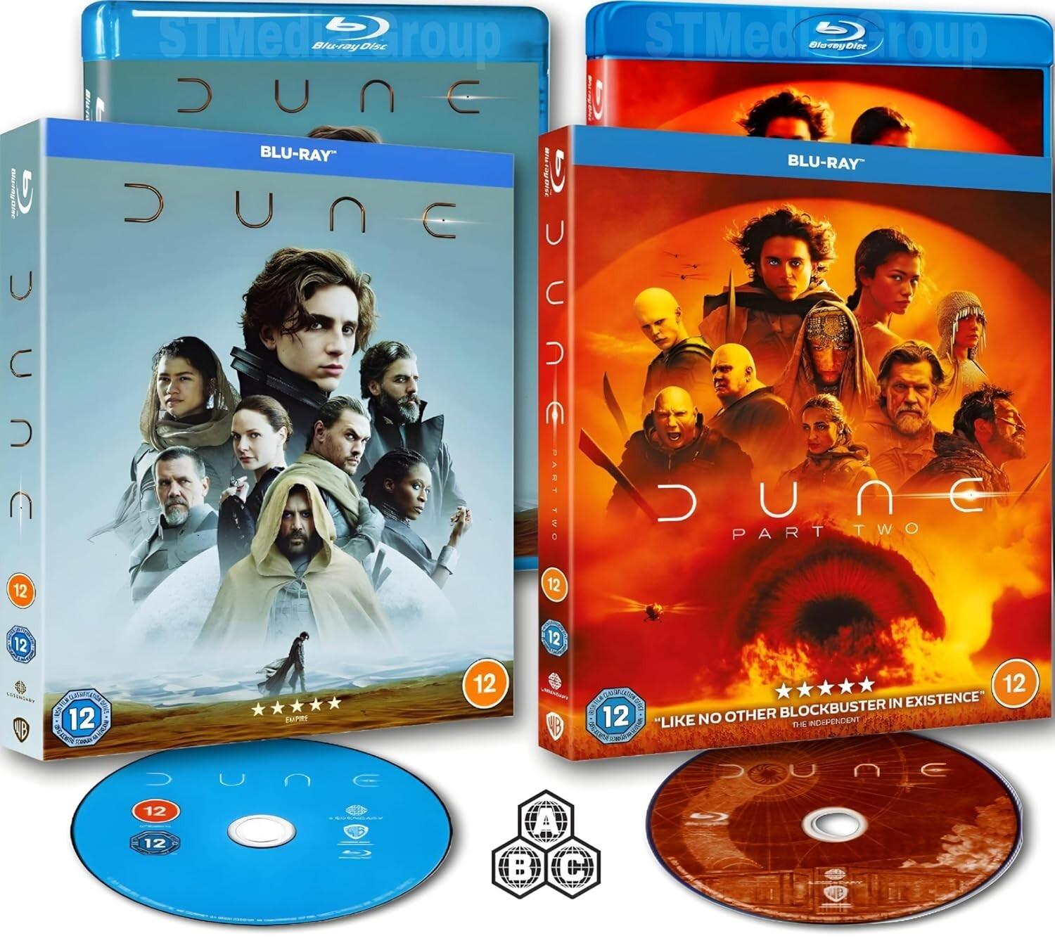 Dune Part 2 & Part 1 Two-movie Collection Box Set Blu-ray Region Free