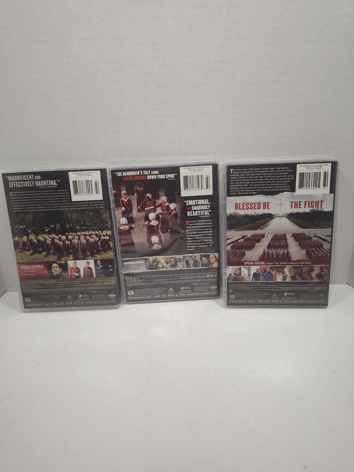 The Handmaid’s Tale Seasons 1-3 DVD Lot Complete Series Bundle 11 Discs MGM