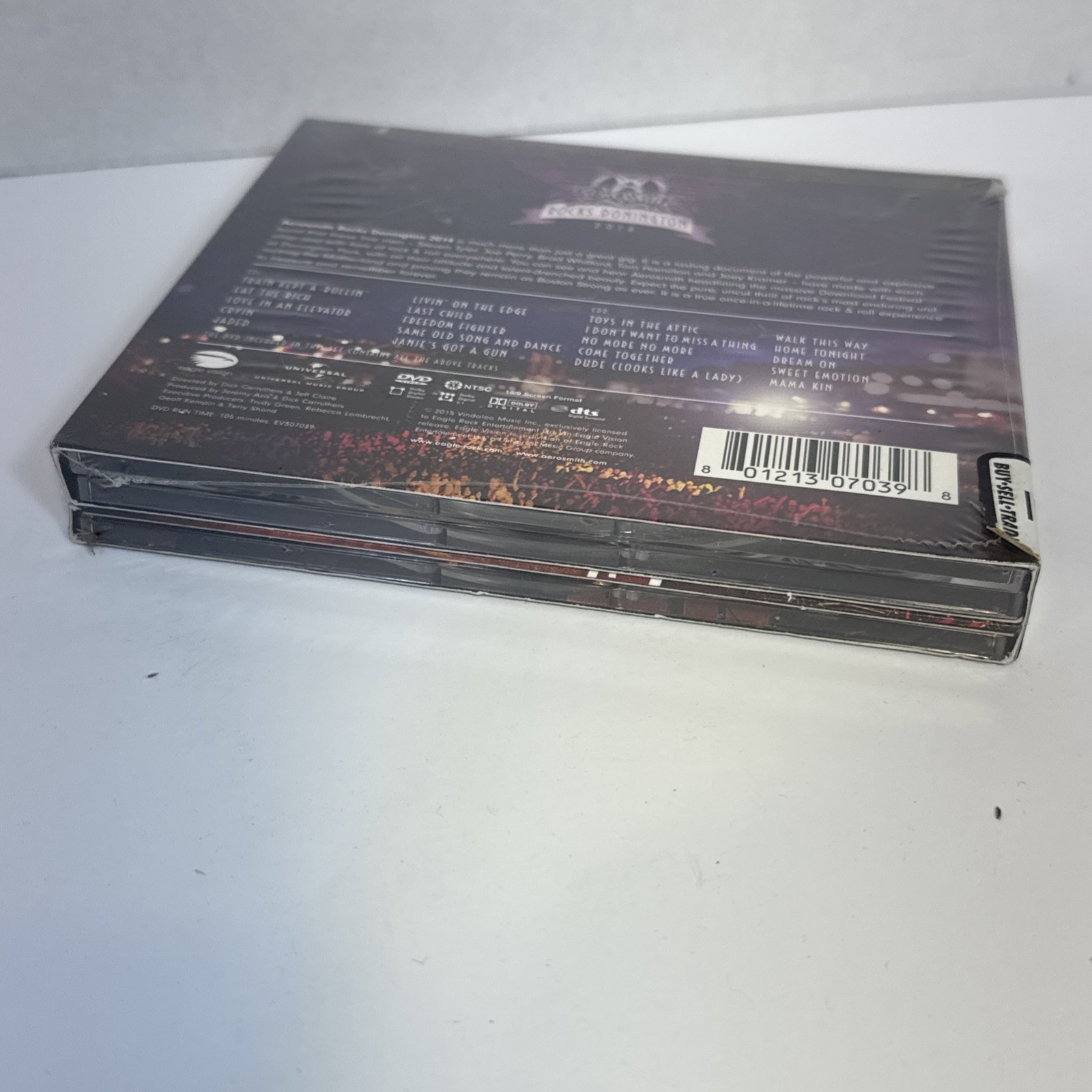 Aerosmith – Rocks Donington 2014 [New DVD] With CD, Digipack Packaging Sealed
