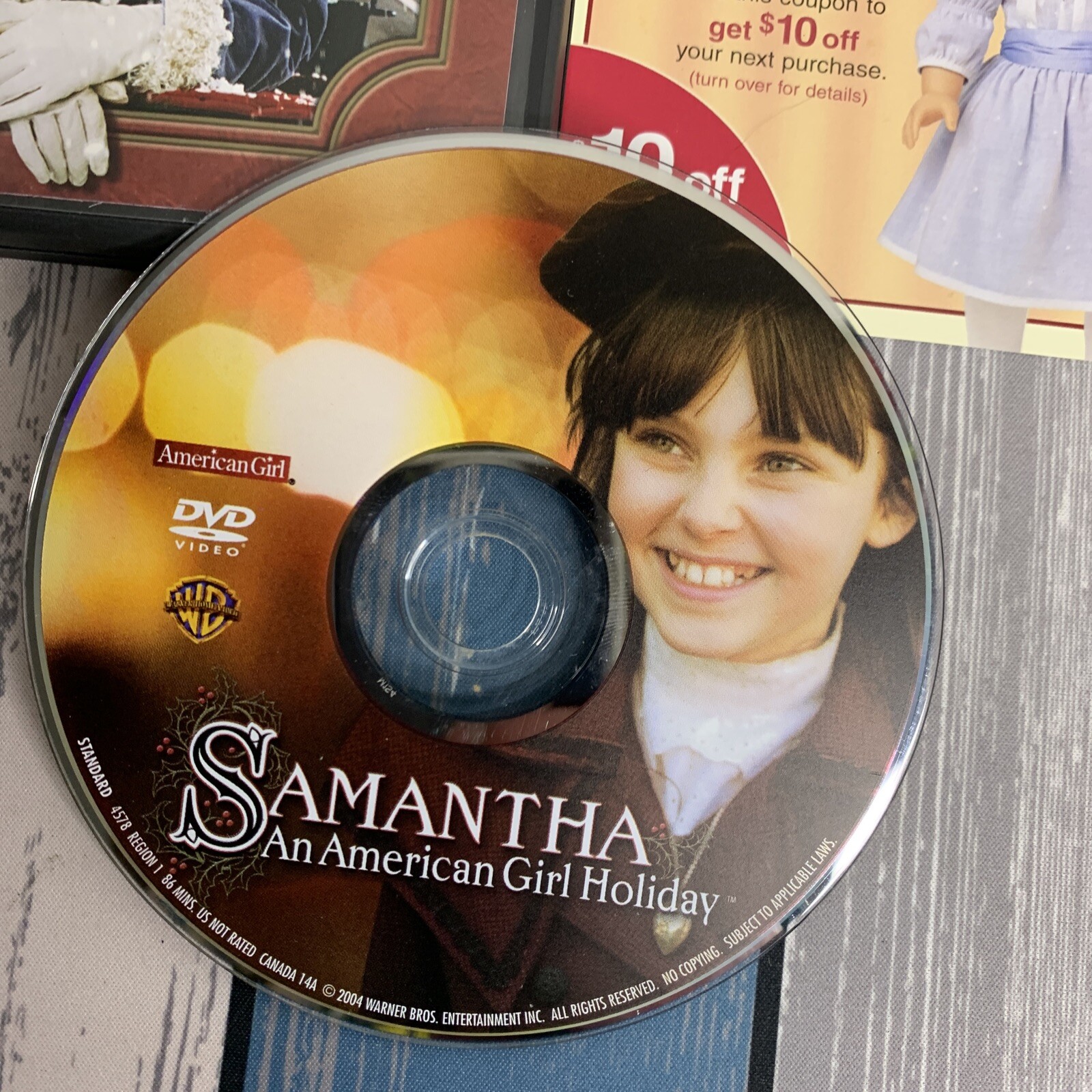 Samantha – An American Girl Holiday – DVD – VERY GOOD – COMPLETE