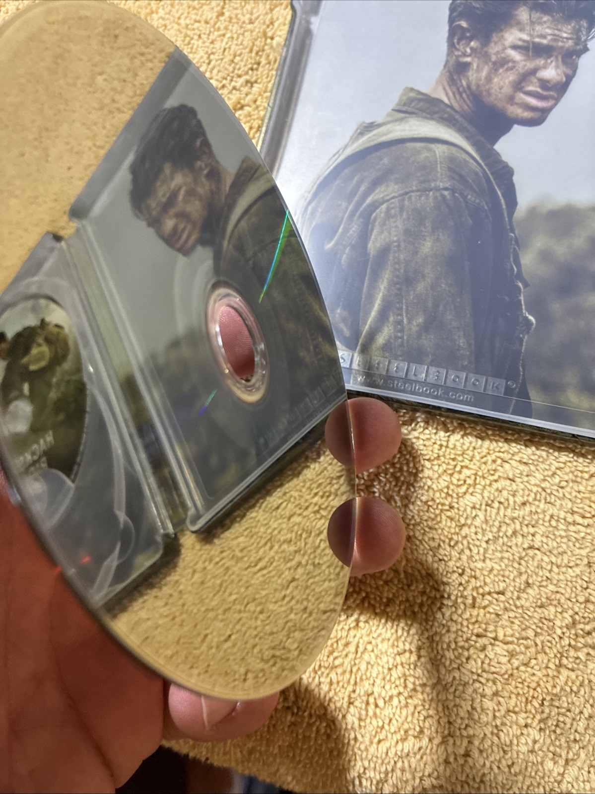 HACKSAW RIDGE: 4K ULTRA HD + BLURAY, STEELBOOK, BEST BUY ONLY. OOP.
