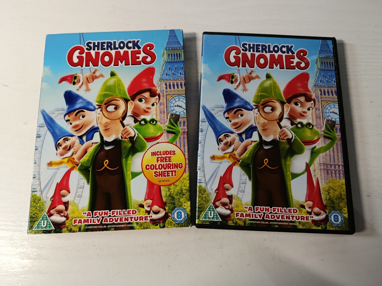 Sherlock Gnomes – DVD + Extras English German Italian Turkish Region 2 Am