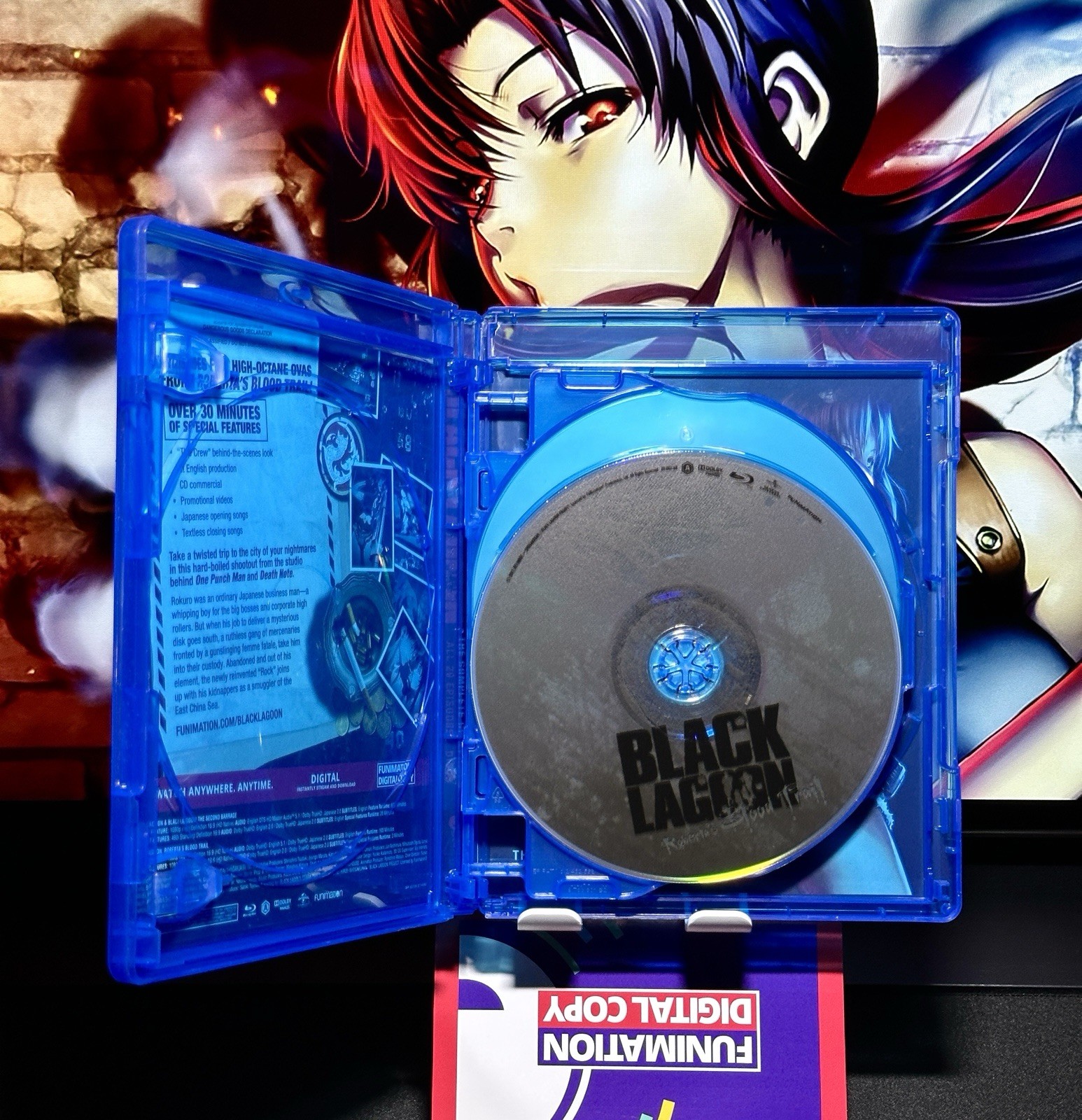 Black Lagoon – The Complete Collection (Seasons 1&2 + OVA’s) (Blu-ray) Reg. A