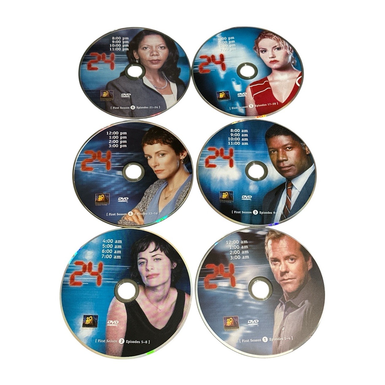 24 – Seasons 1 thru 5 – DVDs Only Keifer Sutherland