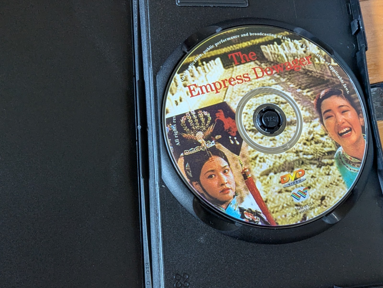 The Empress Dowager DVD Eng Subs Gong Li Chinese Historical Epic