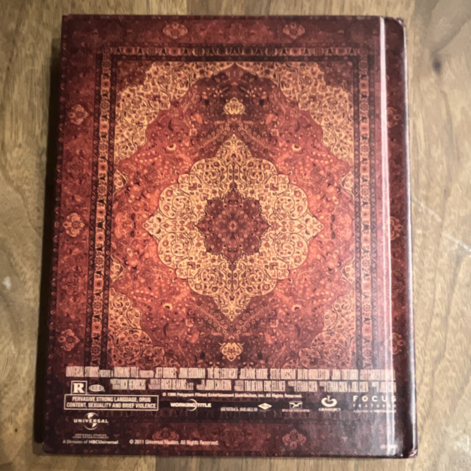 The Big Lebowski Limited Edition Blu-ray Universal Jeff Bridges Book Included
