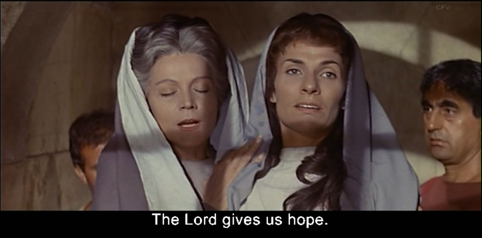 CONSTANTINE, THE GREAT (Belinda Lee and Cornel Wilde)