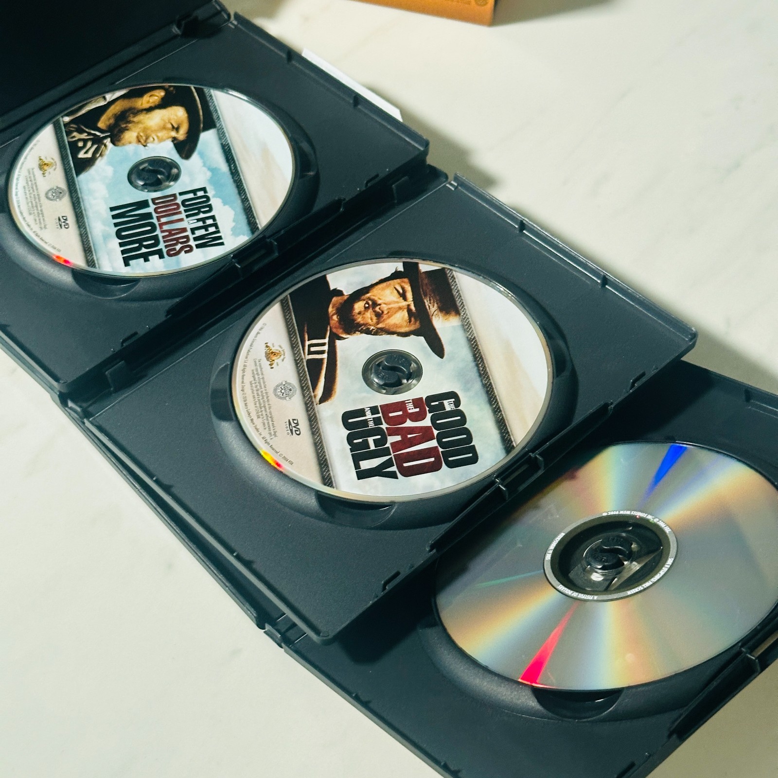 The Man With No Name Trilogy – DVD – Clint Eastwood – Good Bad Ugly – Fistful