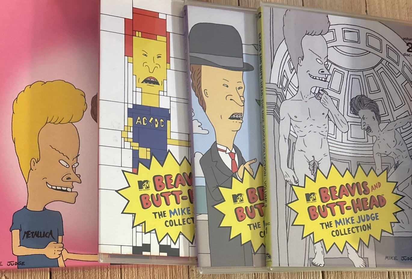 Beavis And Butthead The Mike Judge Golden Collection DVD Box Set w/ Movie Rare