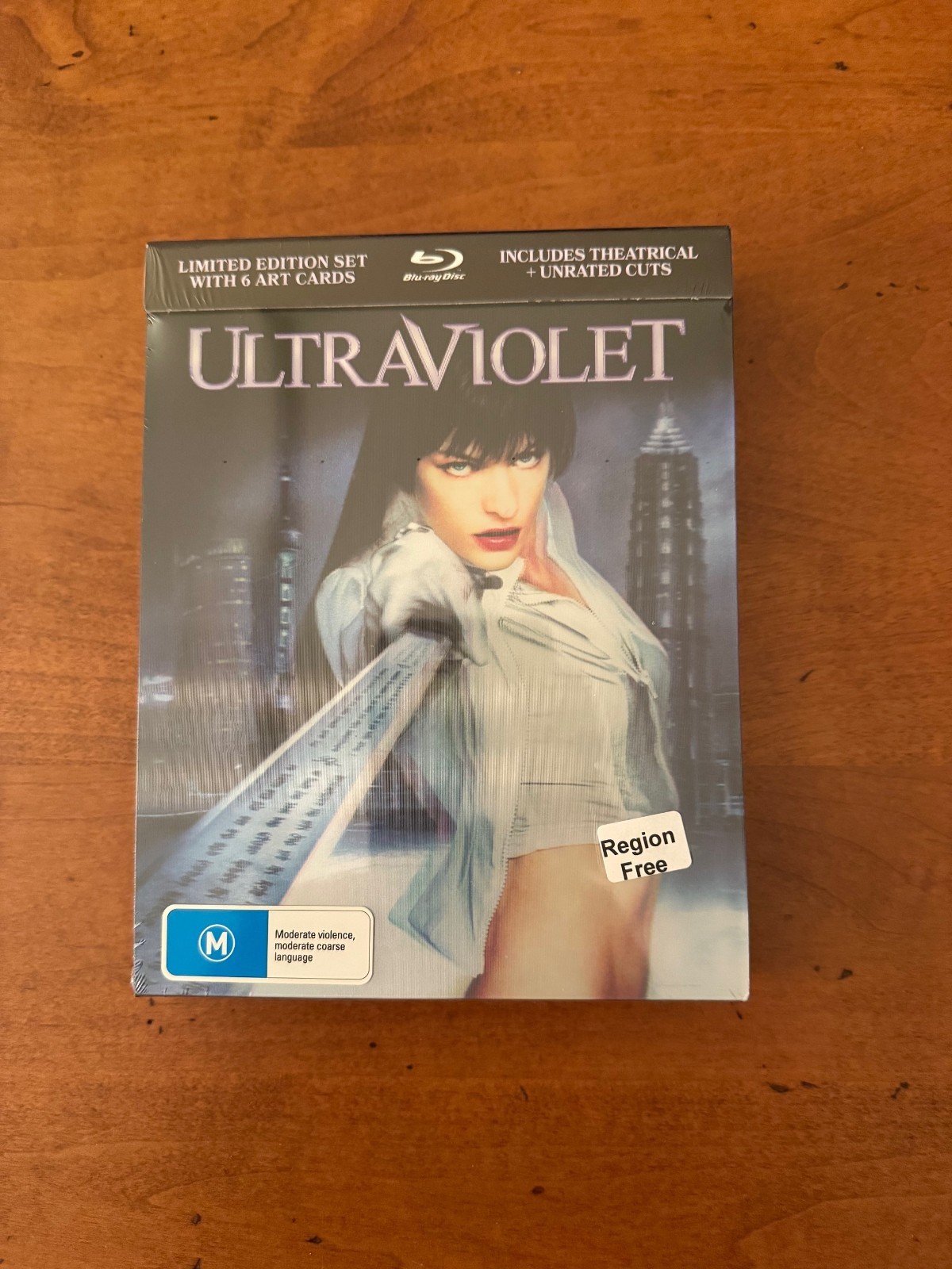 ULTRAVIOLET – BLU-RAY – REGION FREE – IMPRINT LE NUMBERED 3D COVER – BRAND NEW!