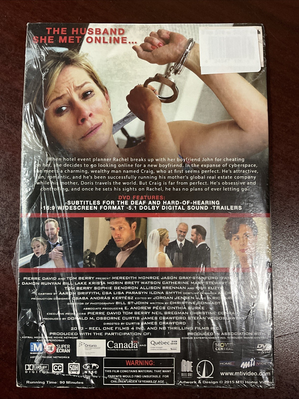 Fatal Proposal (DVD, 2015) Cardboard Sleeve