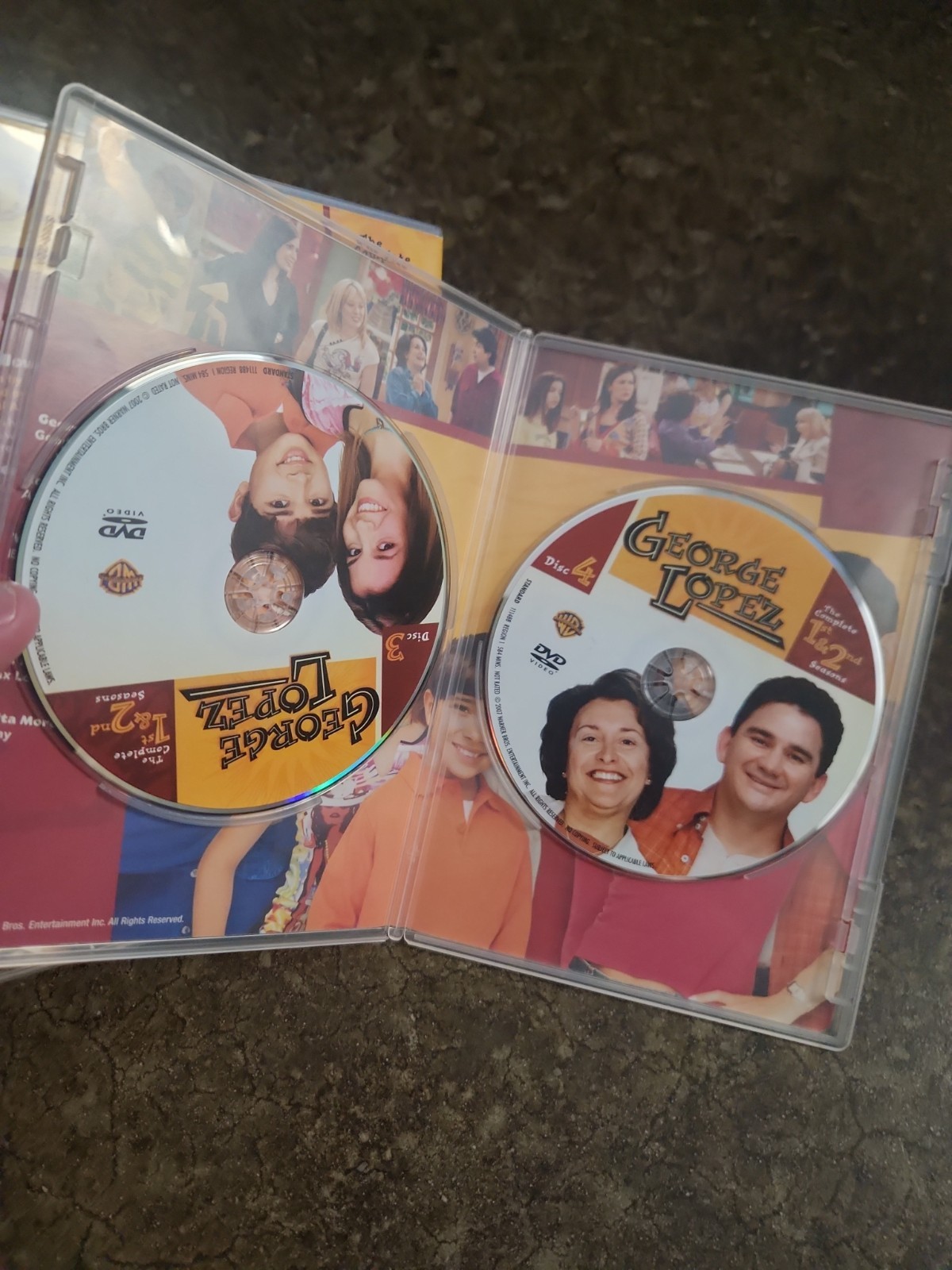 George Lopez: the Complete 1st & 2nd Seasons (DVD, 2002) TV Show Works One Two