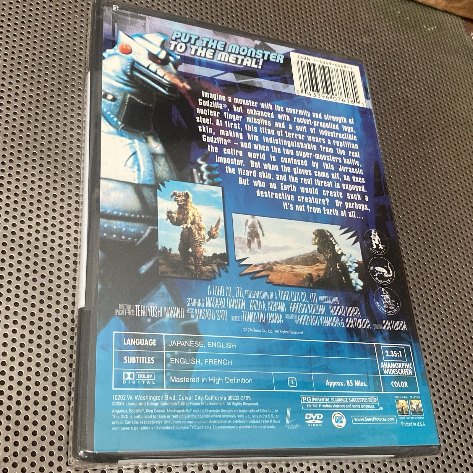BRAND NEW FACTORY SEALED – Godzilla Vs. Mechagodzilla DVD (Sony Tristar, 2004)