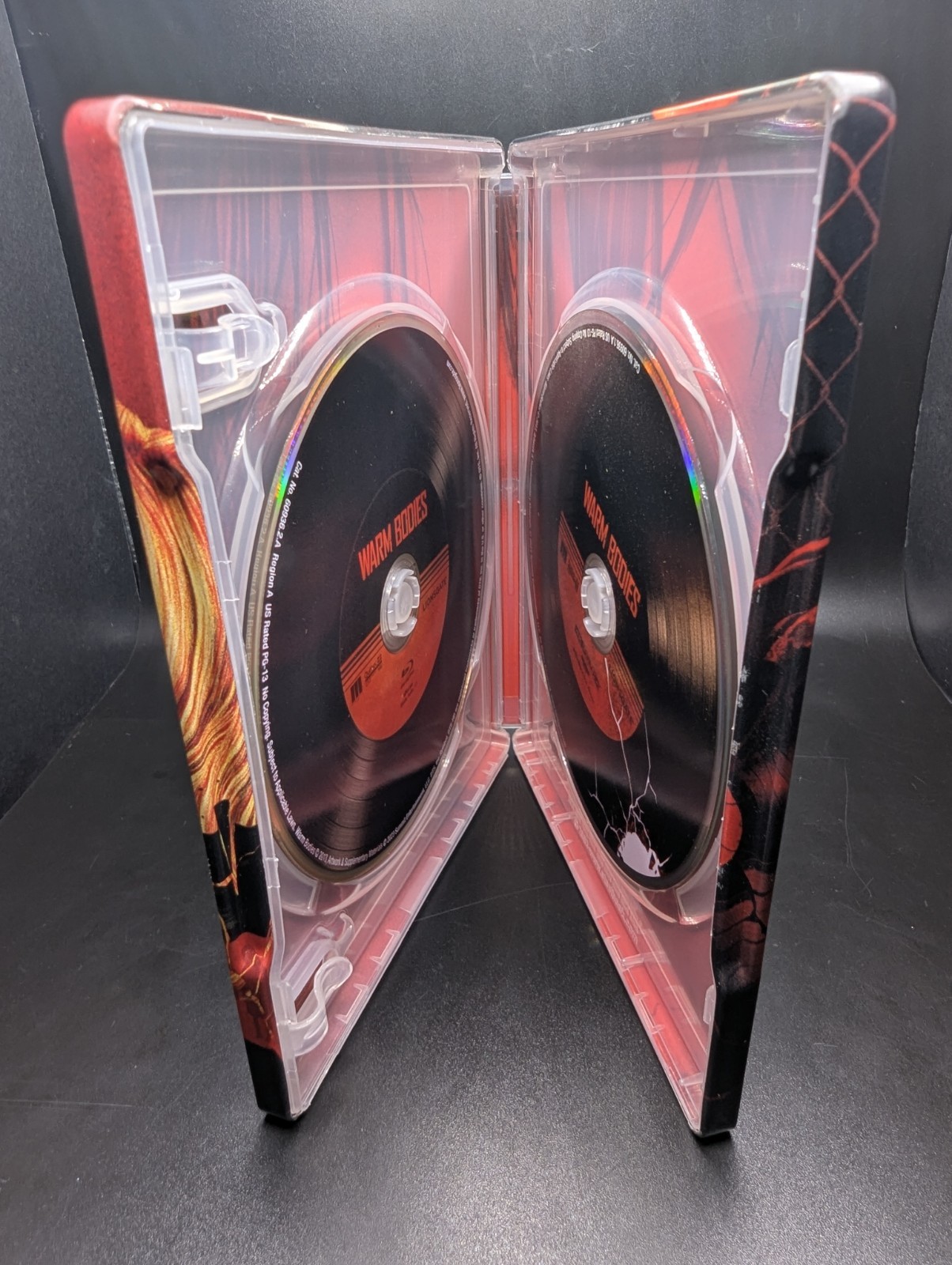 Warm Bodies Steelbook 4K UHD Blu-ray Set W/ Slipcover NO Digital CODE LIKE NEW
