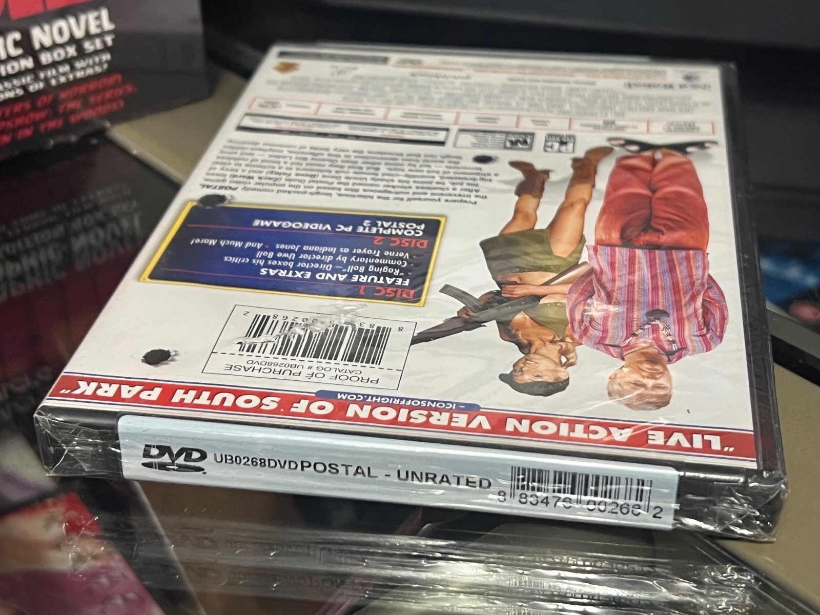Postal (DVD) Dave Foley, Verne Troyer, Zack Ward, UNRATED EDITION! BRAND NEW!
