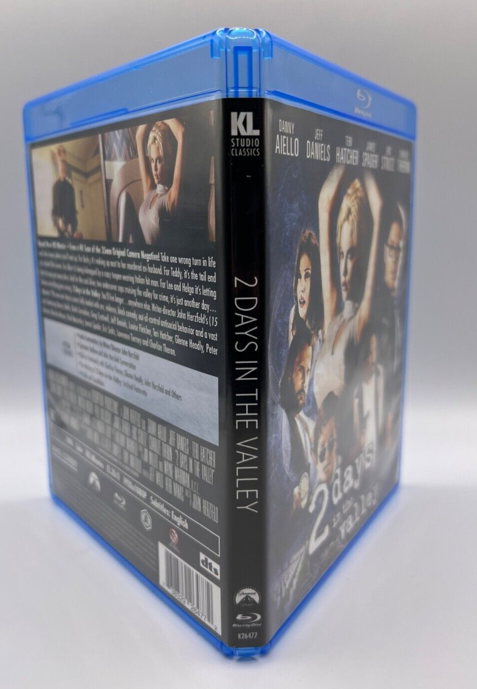 2 DAYS IN THE VALLEY Blu-ray w/ Slipcover KINO LORBER 90s James Spader PLS READ