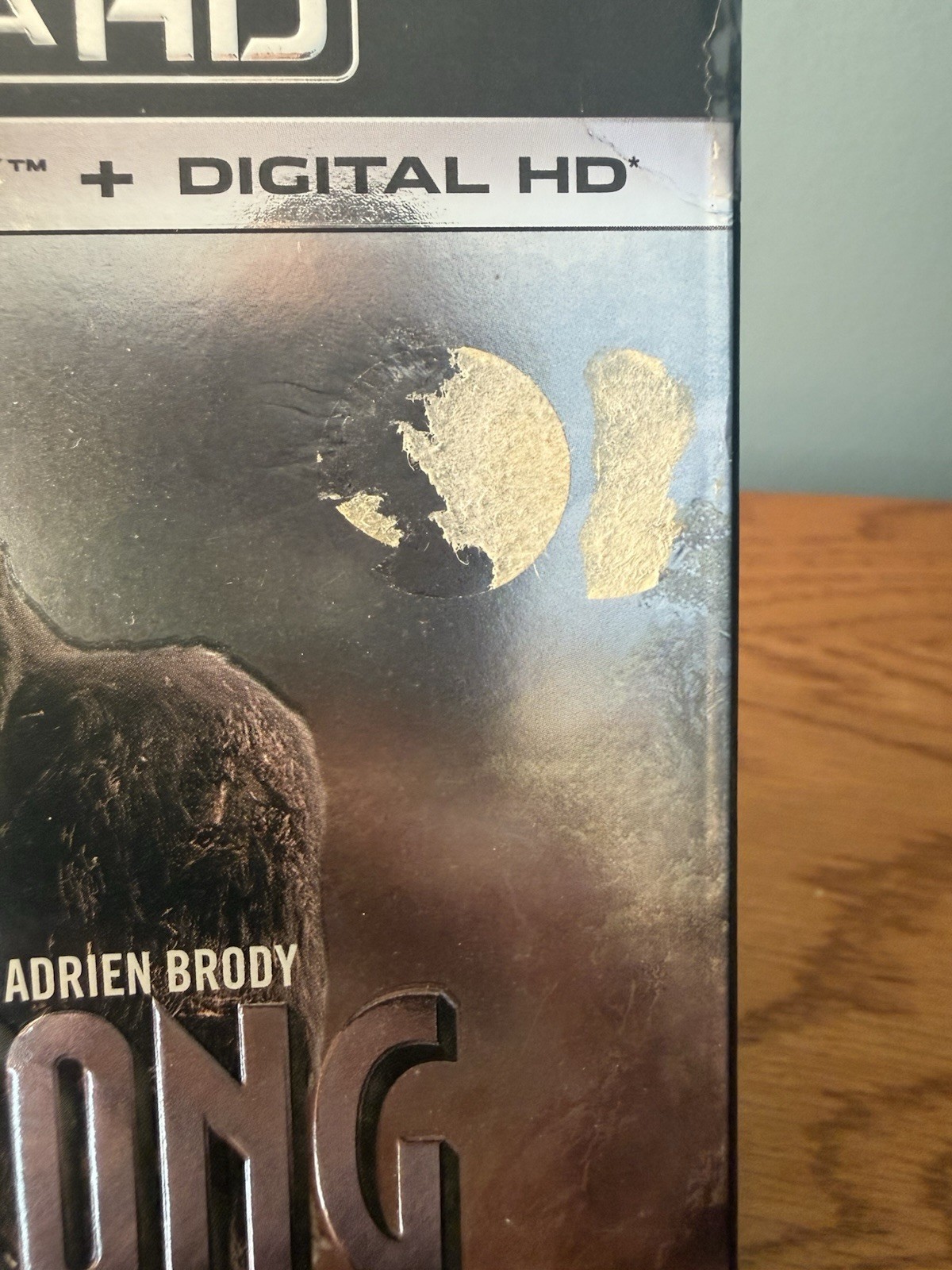 King Kong Ultimate Edition 4K with Slipcover 2005 Universal Studios