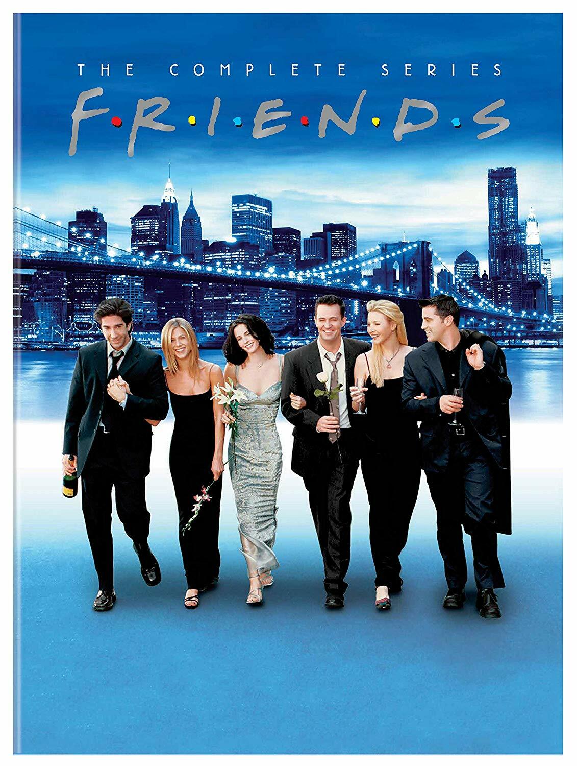 FRIENDS The Complete Series(DVD,2019,32-Disc Set,25th Anniversary,Seasons 1-10)