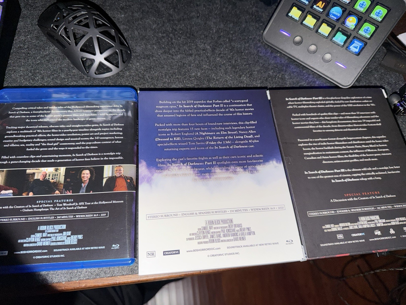 In Search Of Darkness Trilogy, 80’s Horror (Blu ray, Boxset, Part 1-3, Obscure)