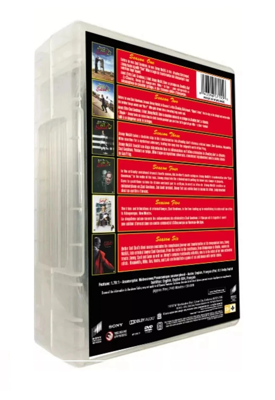 Better Call Saul The Complete Series Seasons 1-6 DVD SET