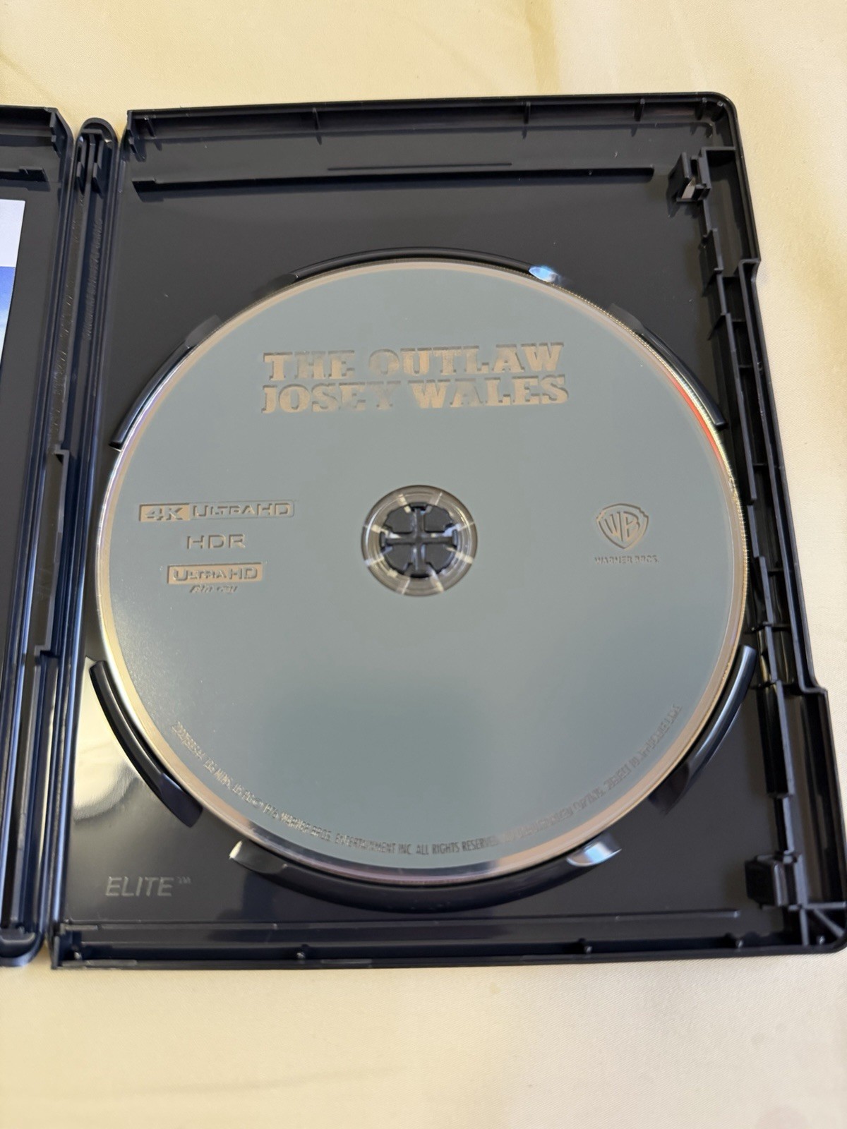 The Outlaw Joey Wales 4k With Slipcover & Digital Code
