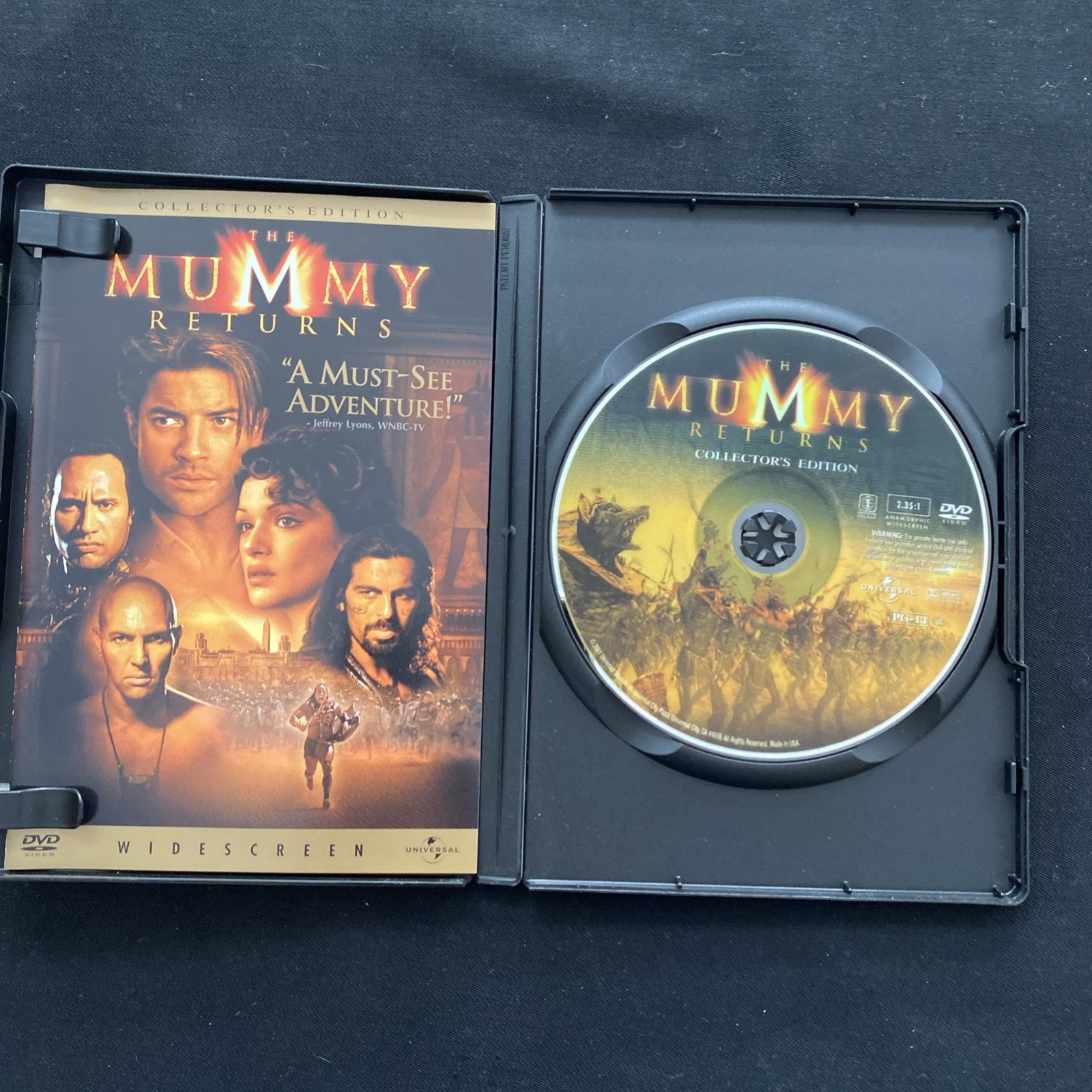 The Mummy Trilogy Lot 3 Dvd 1, 2 Returns & 3: Tomb of Dragon Emperor FREE SHIP